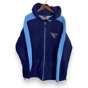 90s Tennessee Titans Knights Athletics Full Zip Hoodie Size XL